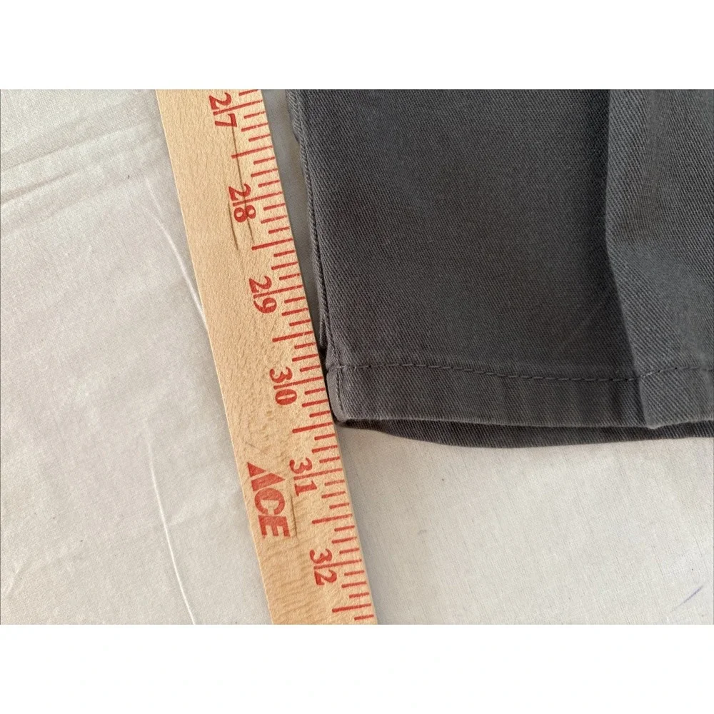 Wrangler Cargo Pants Mens 42X30 Gray 7 Pockets Regular Taper Outdoor Canvas